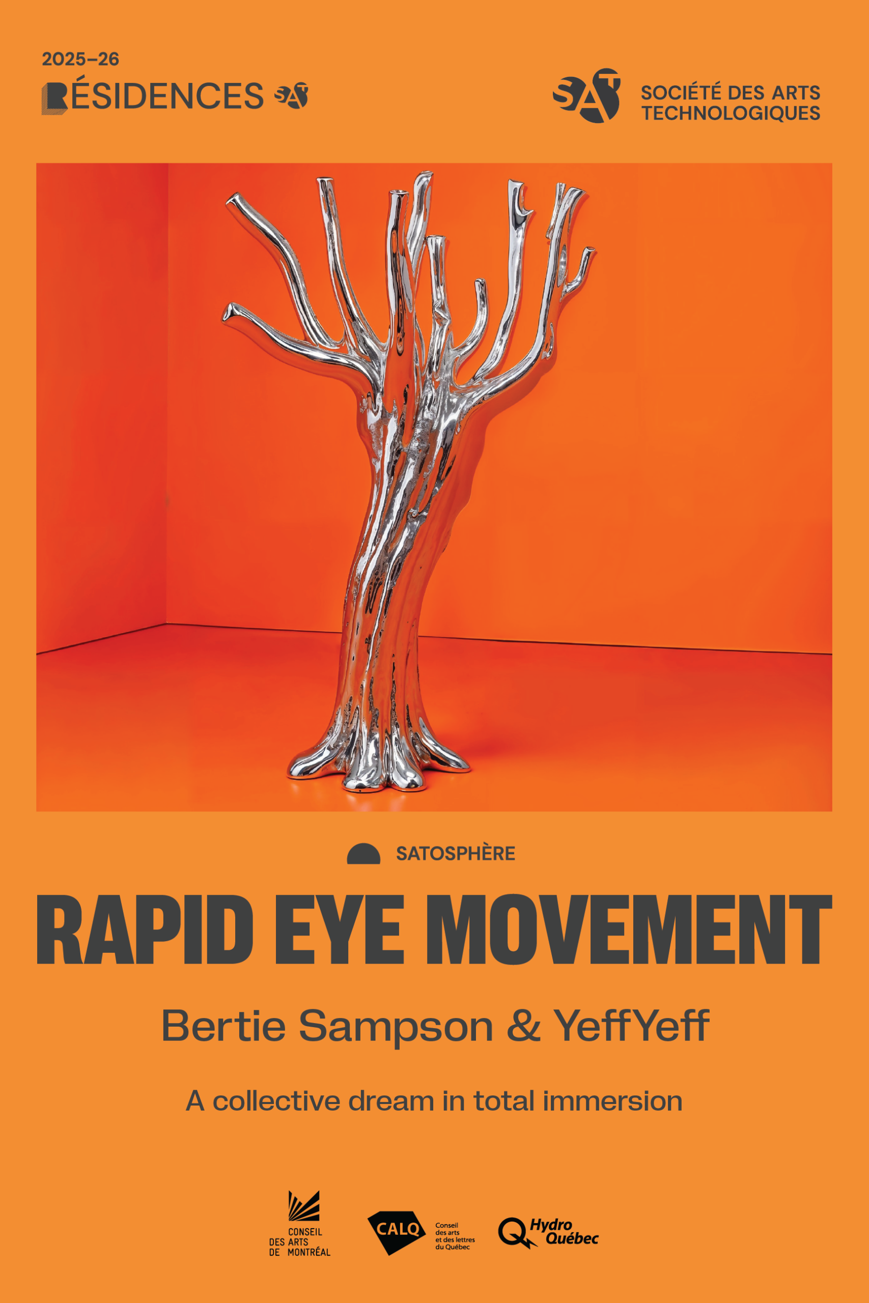 Rapid Eye Movement: A collective dream in total immersion